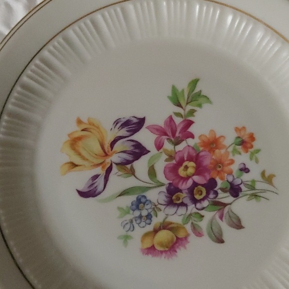 6 CP German Democratic dessert plates - Picture 2 of 3